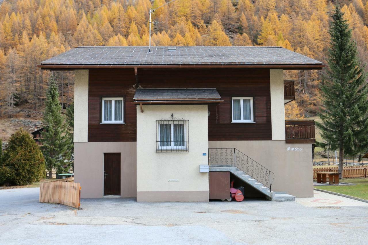 Haus Amara Apartment Saas-Grund Exterior foto